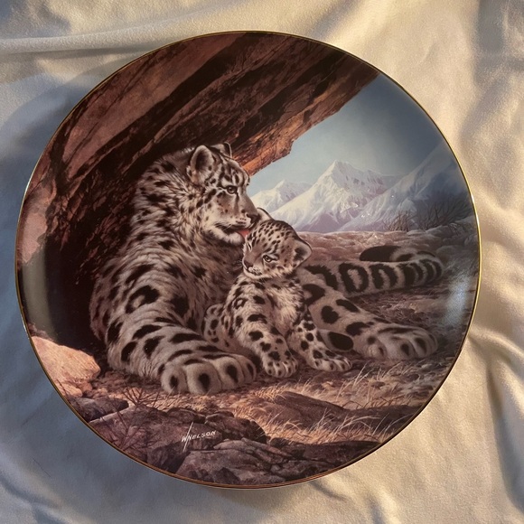 Endangered species decorative plate by Will Nelson - Picture 5 of 6
